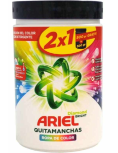 ARIEL QUITAMANCHAS DIAMOND POLVO COLOR 2X1 1KG