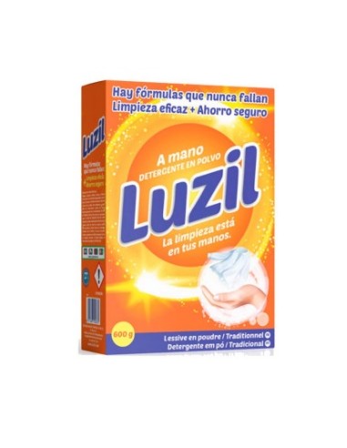 LUZIL DETER POLVO A MANO 15D 600GR