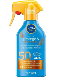 NIVEA SUN  PROT SOLAR PROTEGE Y BORNCEA PIST. 270ML