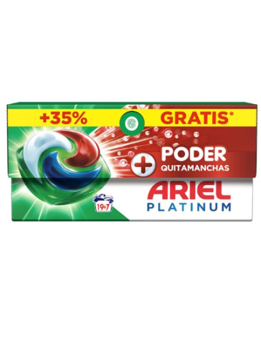 ARIEL CAPS EXTRA PODER 19+7