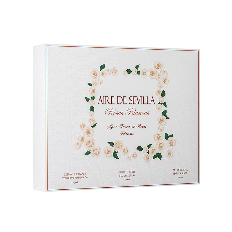 Pack Aire de Sevilla Rosas Blancas