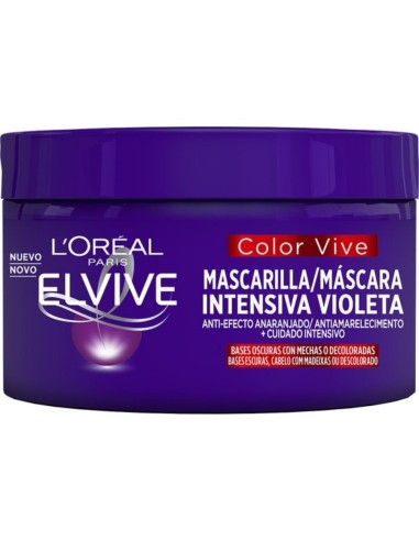 LOREAL ELVIVE MASC CAP VIOLETA MATIZ 250ML