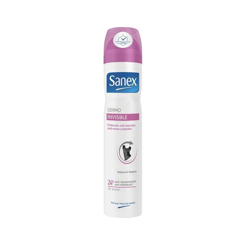Desodorante Spray Dermo Invisible 200ml Sanex