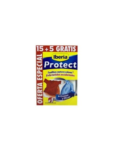 IBERIA TOALL PROTECT COLOR 15+5