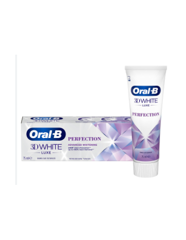 ORAL B 3D WHITE LUXE PERFECTION DENTRIFICO 75ML