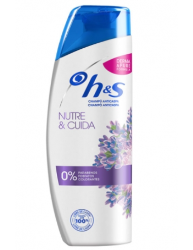 H&S CHAMPU NUTRE Y CUIDA  400ML