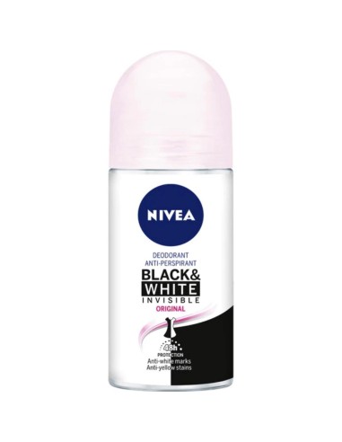 NIVEA DEO ROLL ON BLACK AND WHITE WOMAN 48H 50ML