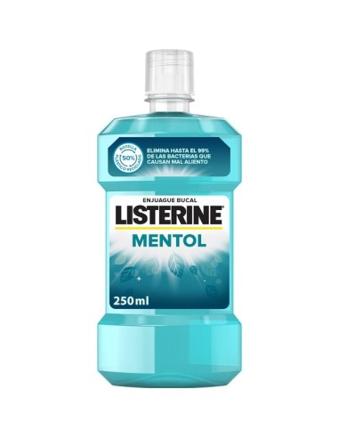 LISTERINE ENJUAGE BUCAL MENTOL 250ML
