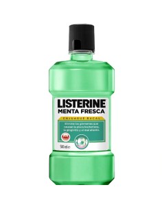LISTERINE ENJUAGE BUCAL MENTA FRESCA 500ML