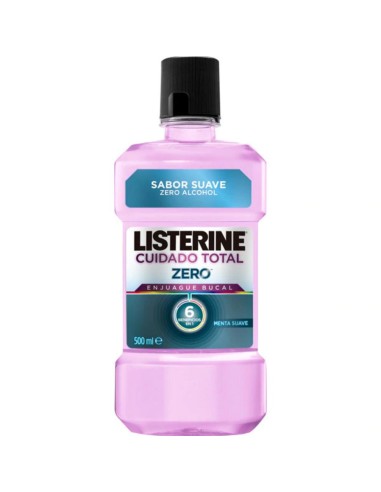 LISTERINE TOTAL CARE SUAVE ENJUAGE 500ML