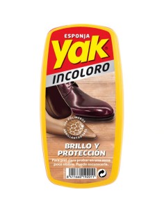 YAK ESPONJA CALZADO INCOLORA