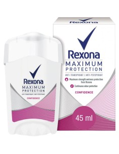 REXONA DEO CREMA MAXIMUM PROTECION 96H 45ML ROSA