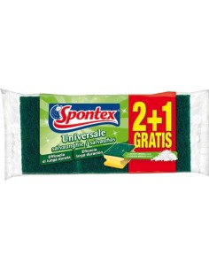 SPONTEX ESTROPAJO SALVAUÑAS UNIV 2+1