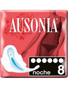 AUSONIA COMPRESA ULTRAFINA ALAS NOCHE 9U