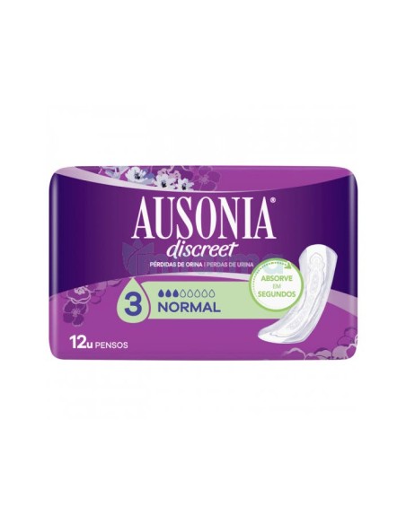 AUSONIA DISCREET INCONTINENCIA NORMAL 12U