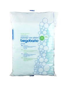 BEGOBAÑO ESPONJAS JABONOSAS PH 5.5 24U
