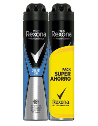 REXONA DEO COBALT DRY PACK 2X200ML