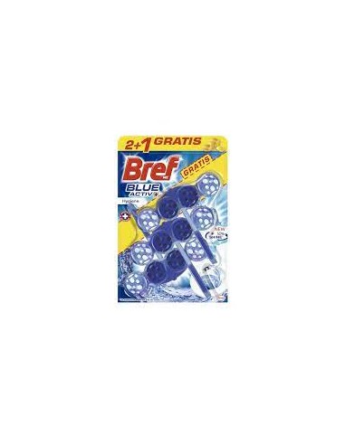 BREF WC BLUE ACTIV  CLORO HIGIENE 2+1