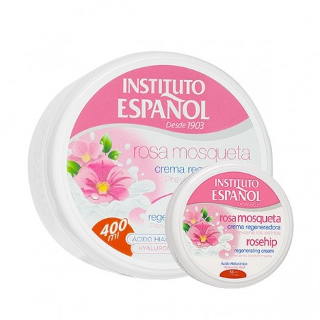 Tarro Crema Corporal Rosa Mosqueta Instituto Español 50 ML
