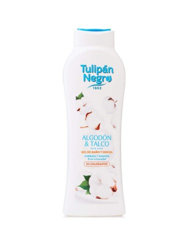 TULPIAN NEGRO GEL ALGODON/TALCO 650ML