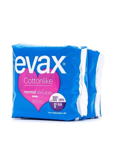 EVAX COTTON LIKE NOCHE EXTRA ALAS 8U